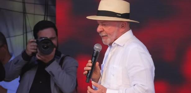 Sem poder pedir voto, Lula usa evento para exaltar Haddad, Marina e Tebet