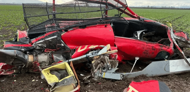 Colisão entre helicópteros deixa três mortos no Oregon, nos EUA