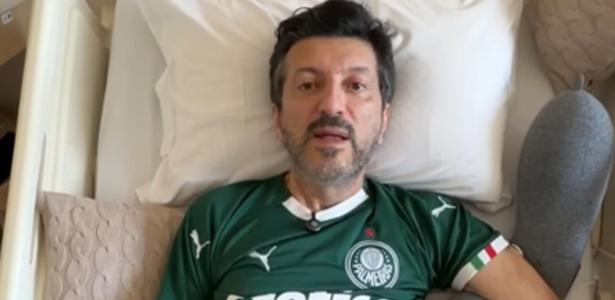 Lito Sousa aparece pela 1ª vez após diagnóstico e faz apelo por estudo