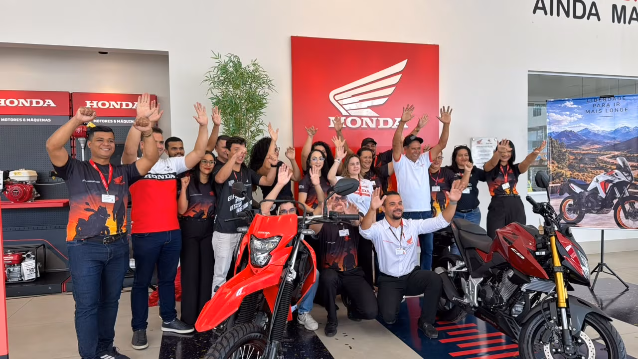 Juruá Motocenter apresenta novos modelos Honda da linha 300 em Cruzeiro