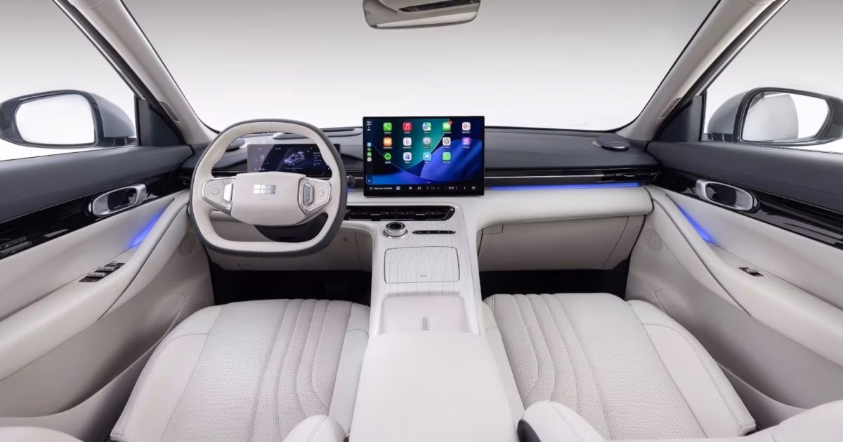 Geely EX5 elétrico ganha nova opção de acabamento interno; confira detalhes