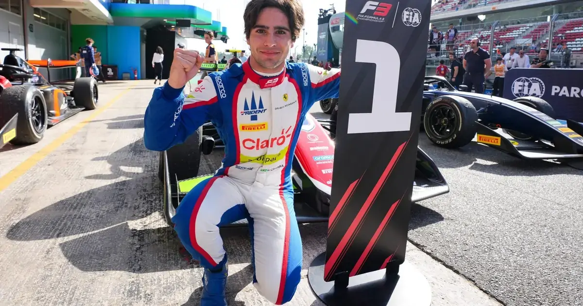 Brasileiro Rafael Câmara vence na Bélgica e segue na briga pelo título da Fórmula 2