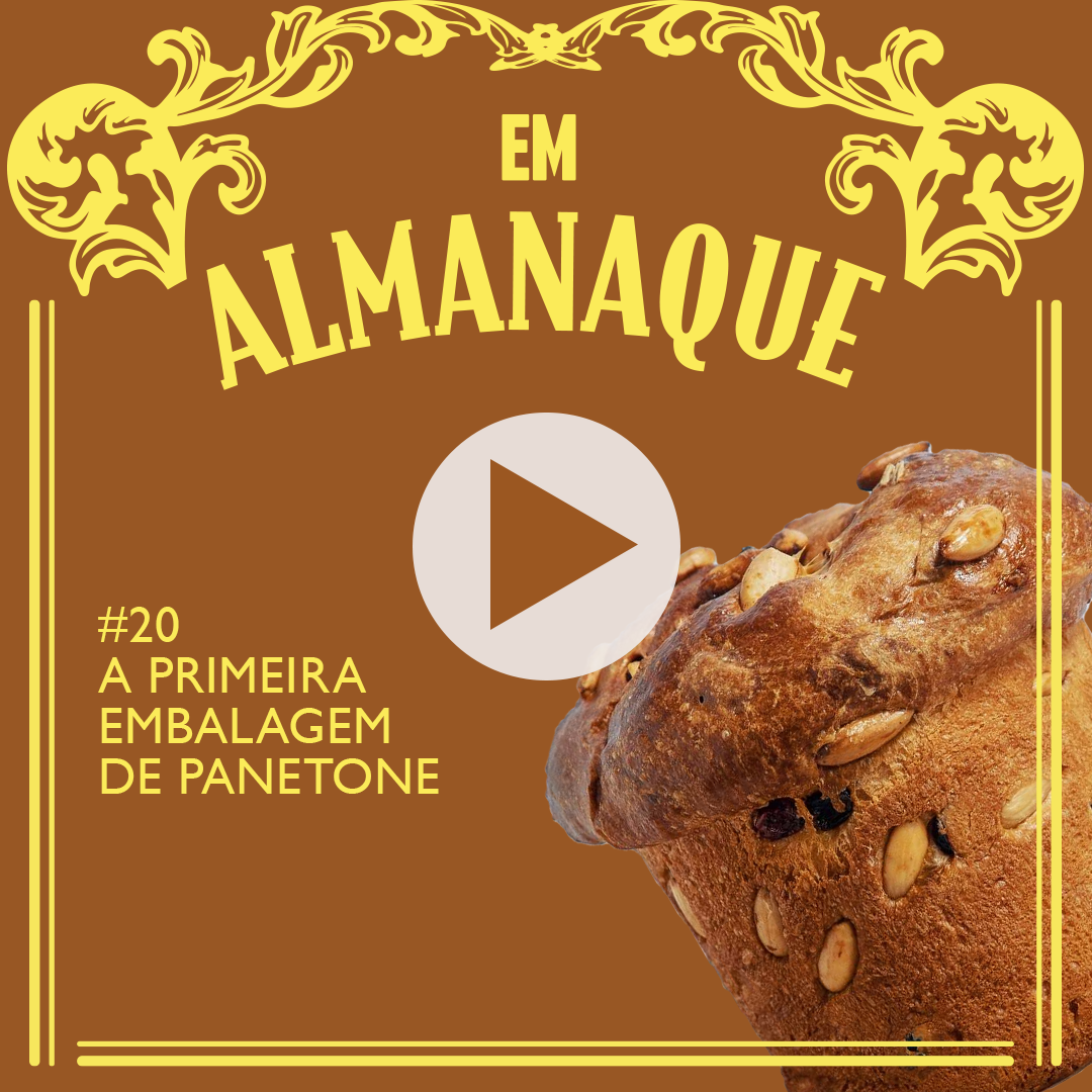 A primeira embalagem de panetone do Brasil