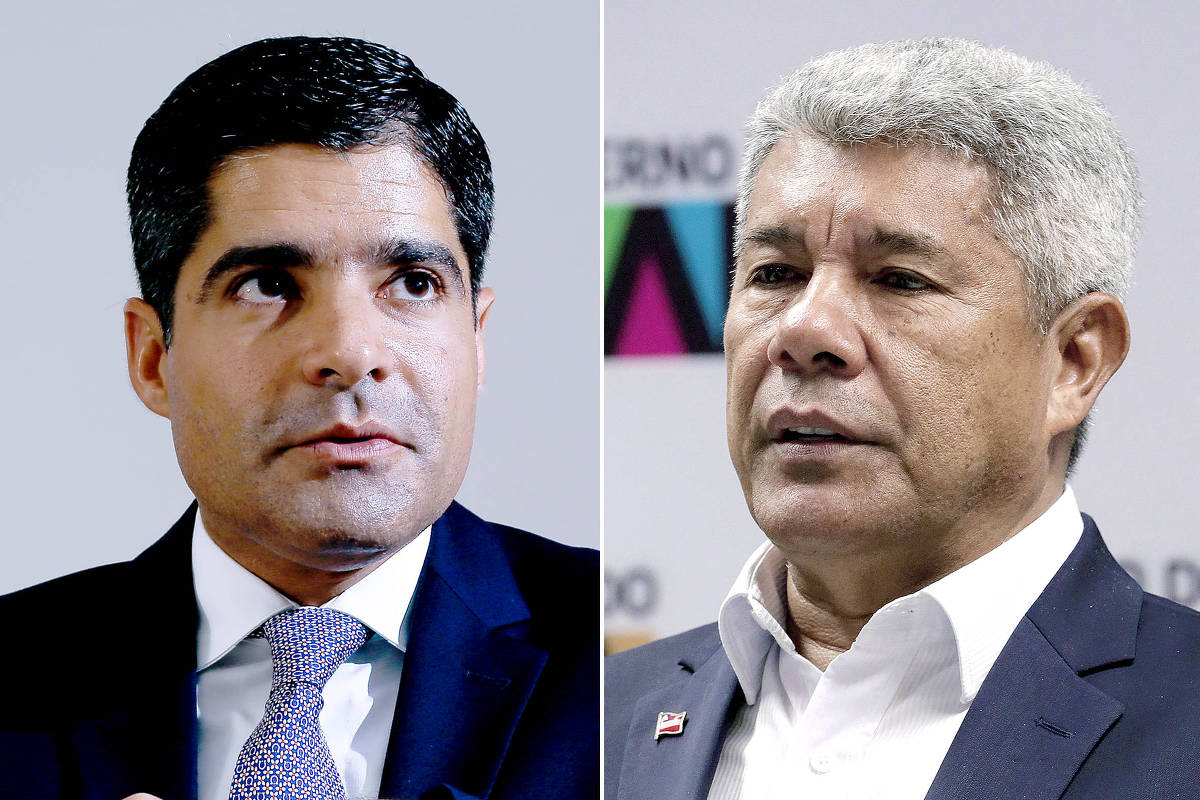 Genial/Quaest: ACM Neto e Jerônimo Rodrigues empatam na Bahia, com 39% e 38% no 1º turno