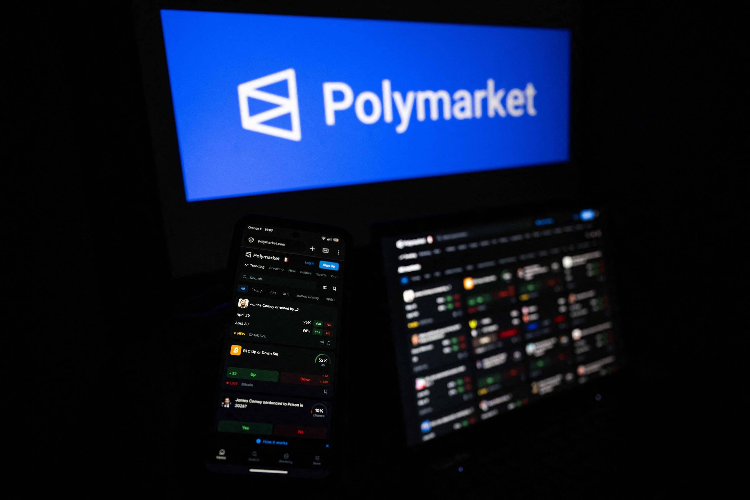Agência dos EUA investiga Polymarket, empresa ligada ao filho de Trump