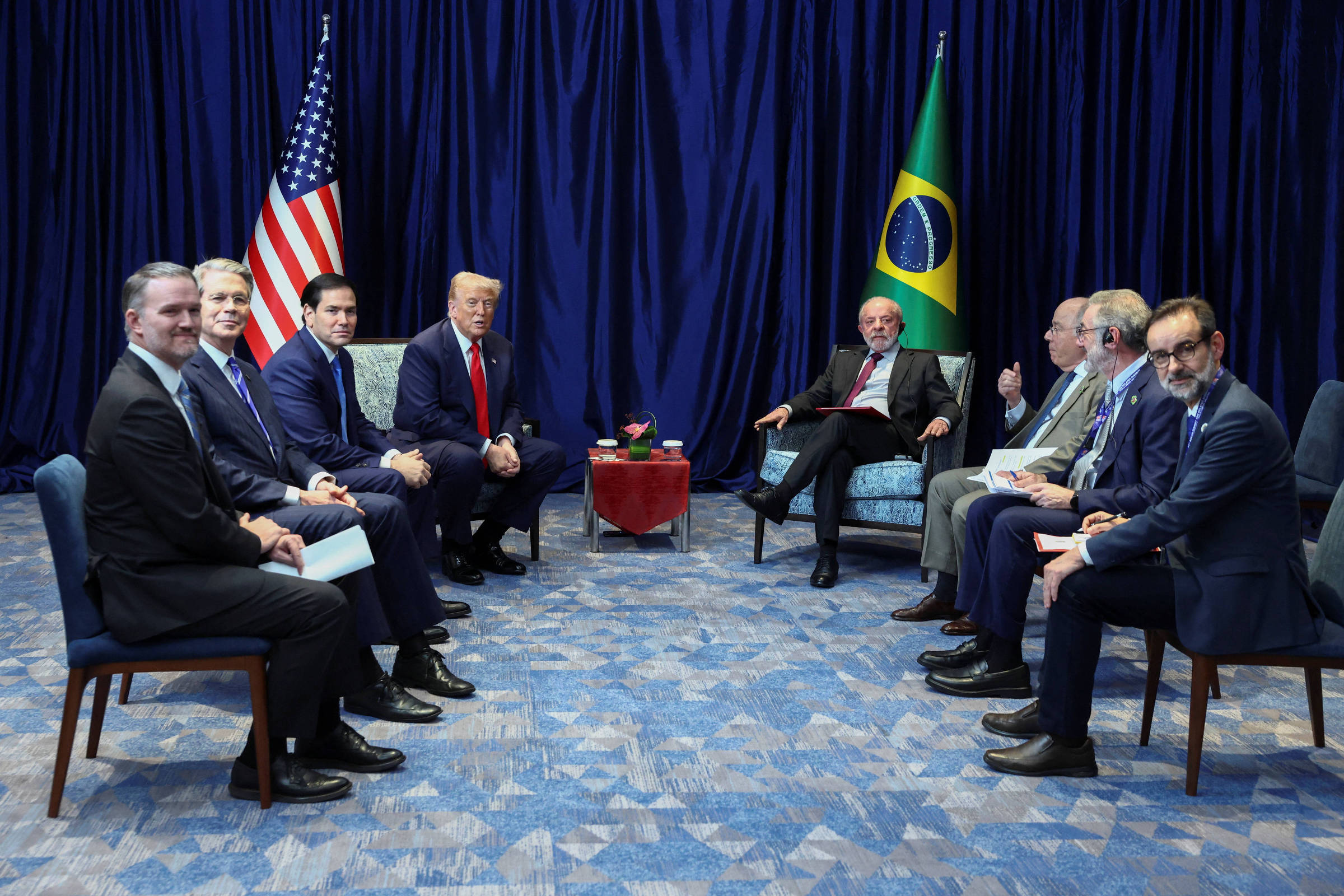 Rubio diz Brasil foi tarifado em 25% porque Lula não negociou com os EUA de boa