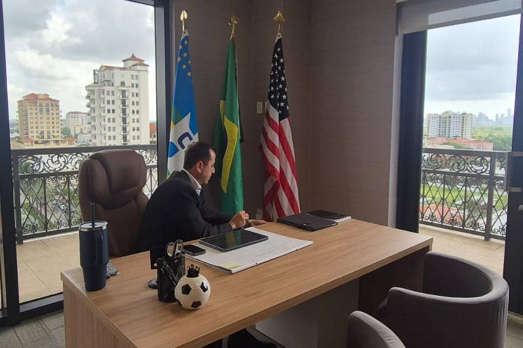 Todo o dinheiro do mundo está aqui nos EUA, diz diretor do escritório da CBF em Miami