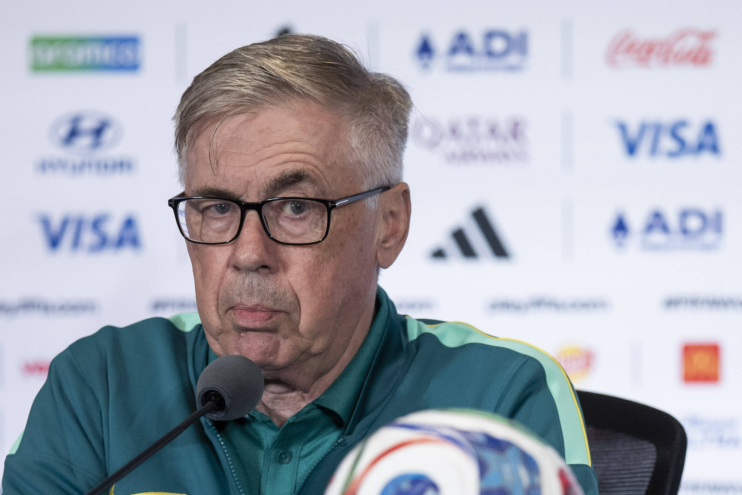 Cansado, Ancelotti diz que espera manter curva de crescimento da seleção