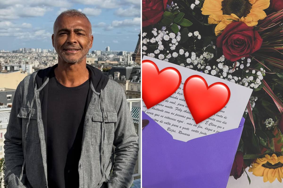 Romário manda flores para affair no aniversário enquanto acompanha Copa do Mundo nos EUA