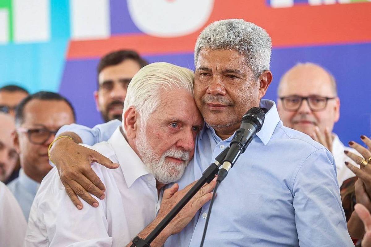 Jerônimo exalta Jaques Wagner em agenda política na Bahia: 'Para eles, o erro é cuidar de pobre'