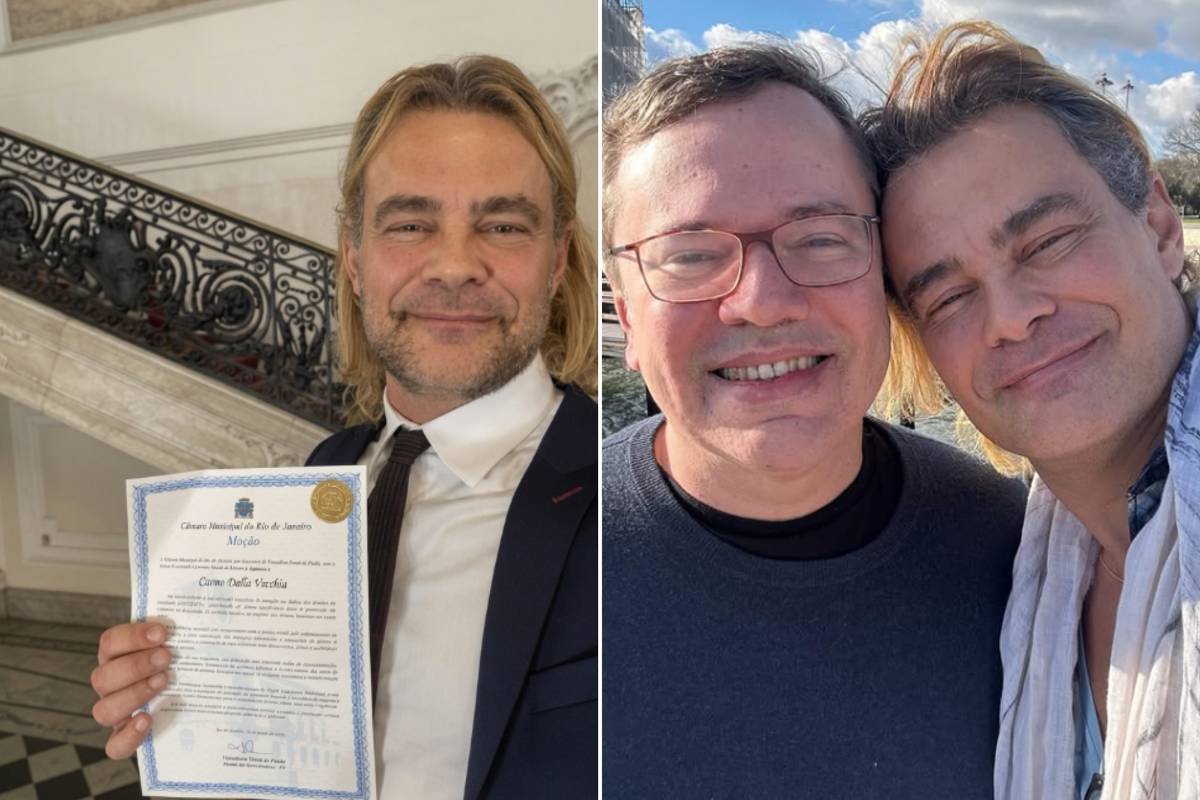 Carmo Dalla Vecchia é homenageado por atuação em defesa dos direitos LGBTQIAPN+ no Rio