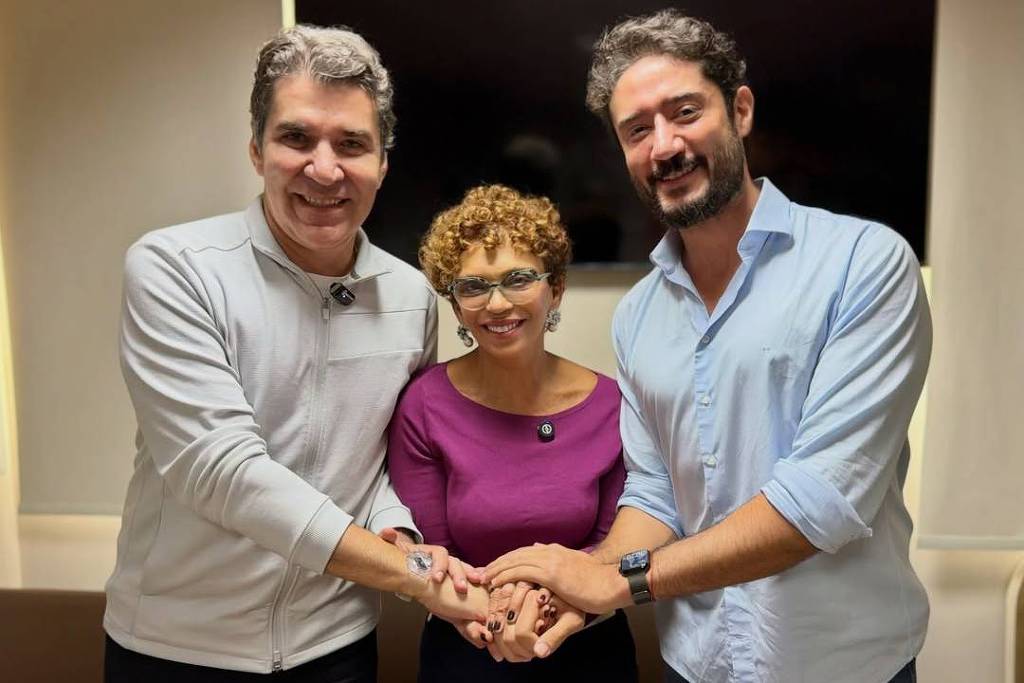 Marília Campos faz ato com pré-candidatos de MDB e PSB e volta a defender frente ampla em MG