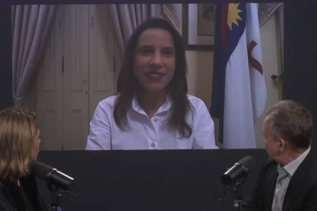 Frente a Frente, programa da Folha e do Uol, entrevista Raquel Lyra