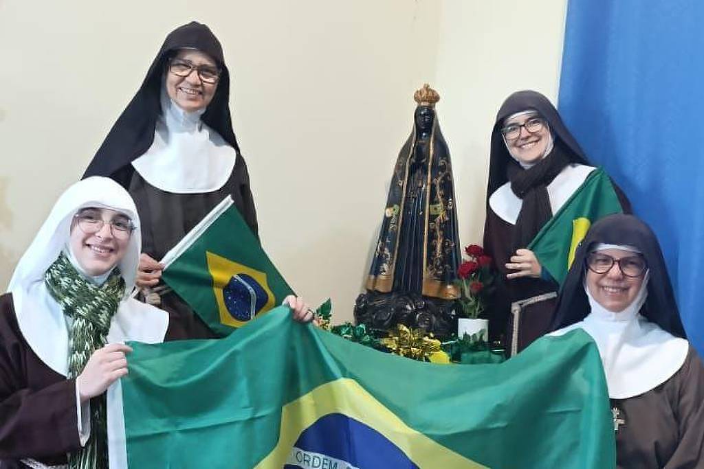 Freiras viralizam comemorando virada do Brasil: 'Pedimos intercessão de são padre Pio, de quem Ancelotti é devoto'