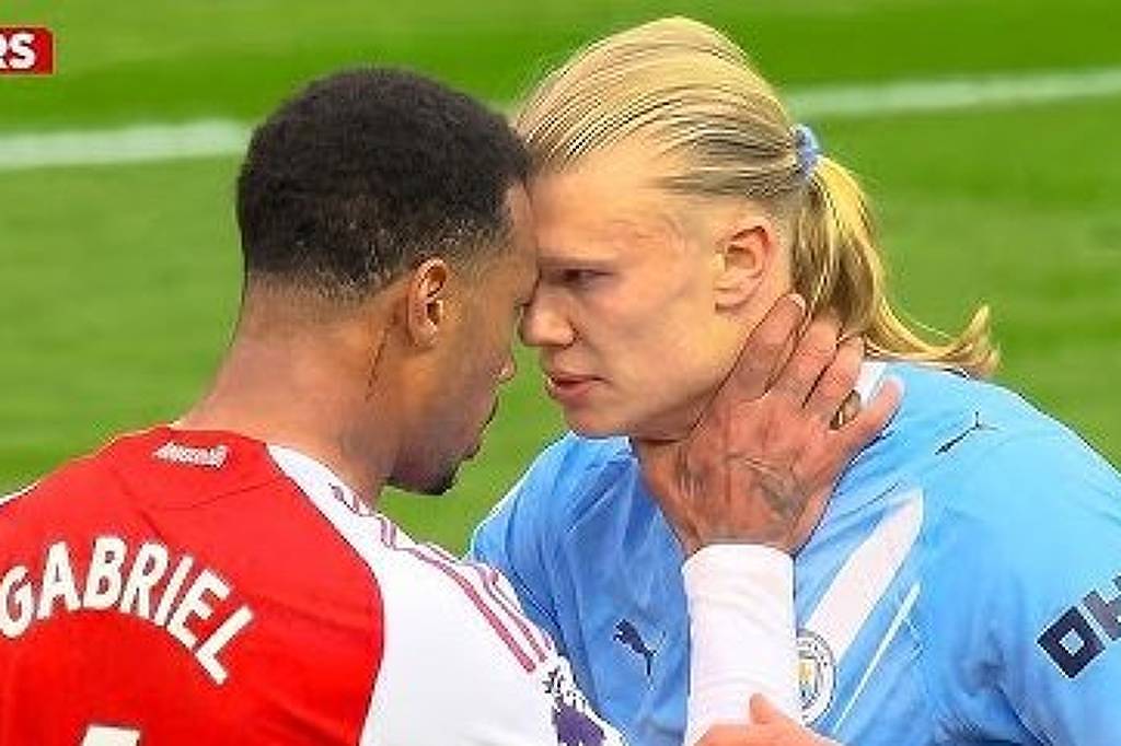 Rivalidade entre Gabriel Magalhães e Erling Haaland vira 'ship' nas redes sociais