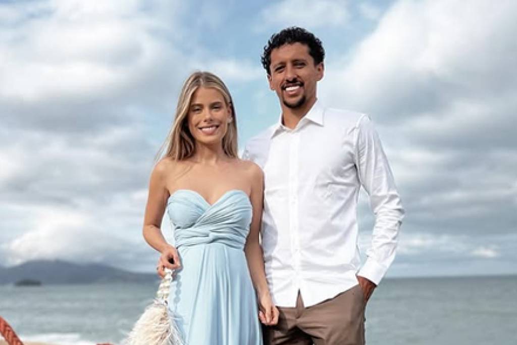 Mulher de Marquinhos relata susto com risco de tornado antes de Brasil x Noruega