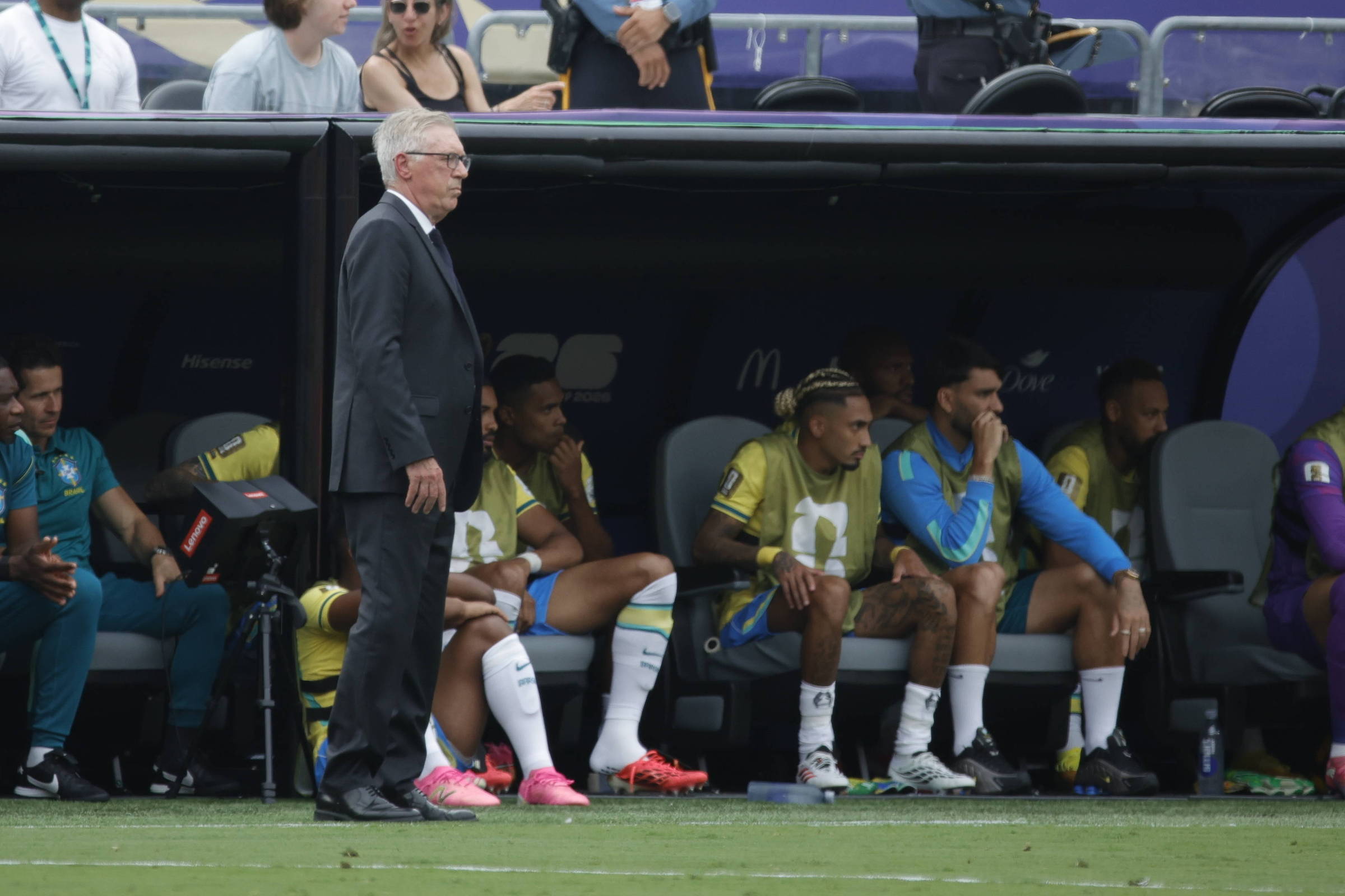 Ancelotti diz que Brasil fez bom Mundial e aponta 2030: 'Não é o fim, é o começo'