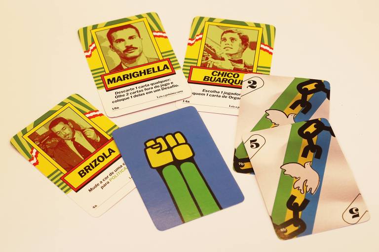 Ditadura militar no Brasil vira tema de jogo de cartas