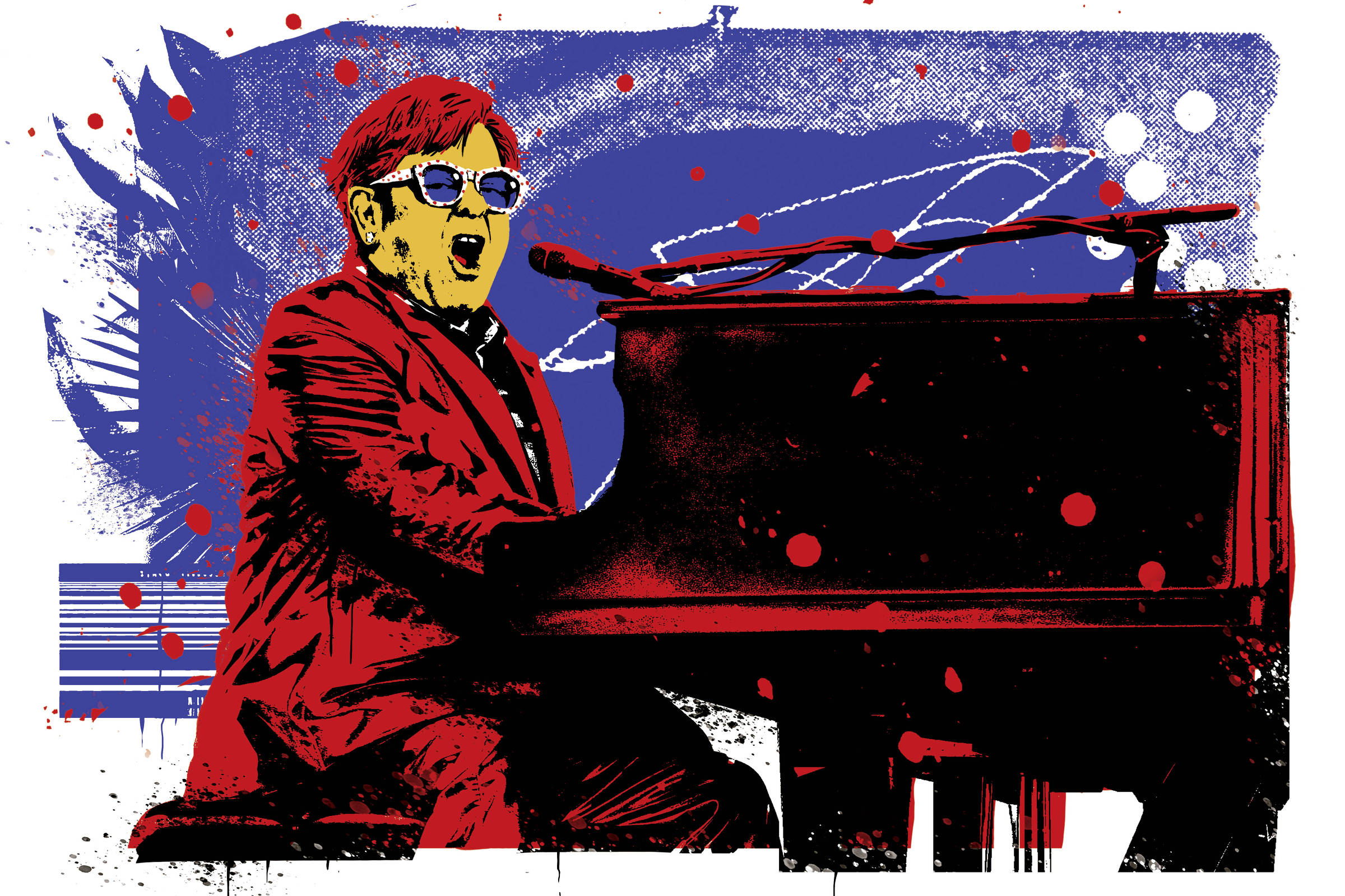 Elton John, que lidera o Rock in Rio, cantou para público hostil no festival há 15 anos