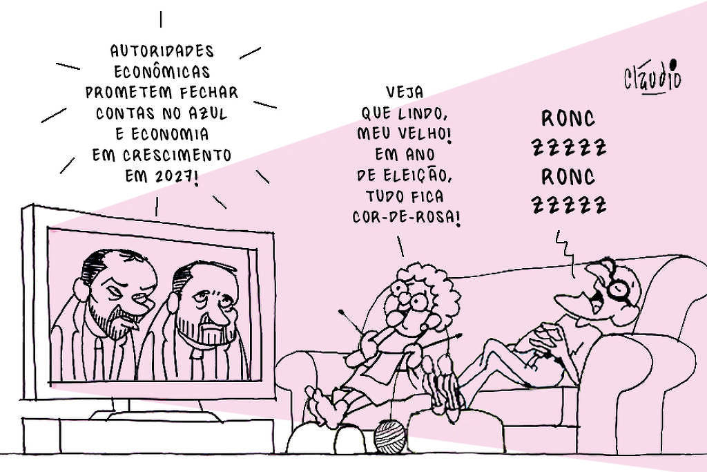 Opinião - Cláudio Hebdô: Governo promete Brasil no azul