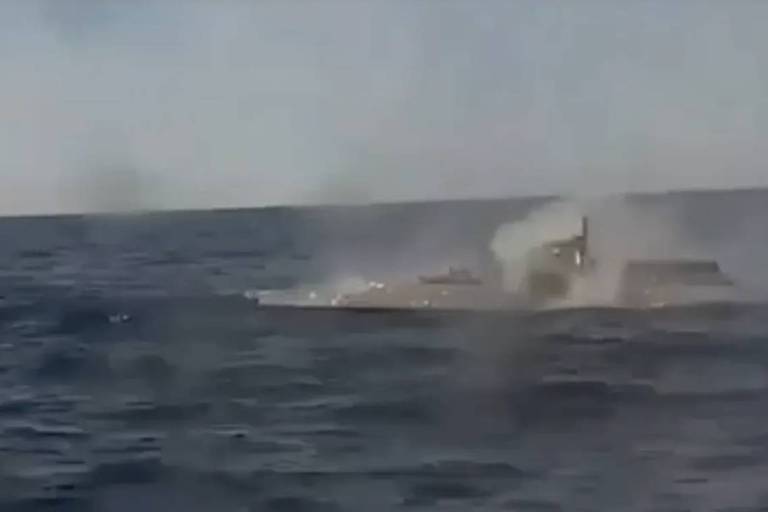 Ucrânia vence a Rússia na 1a batalha naval de drones; veja vídeo