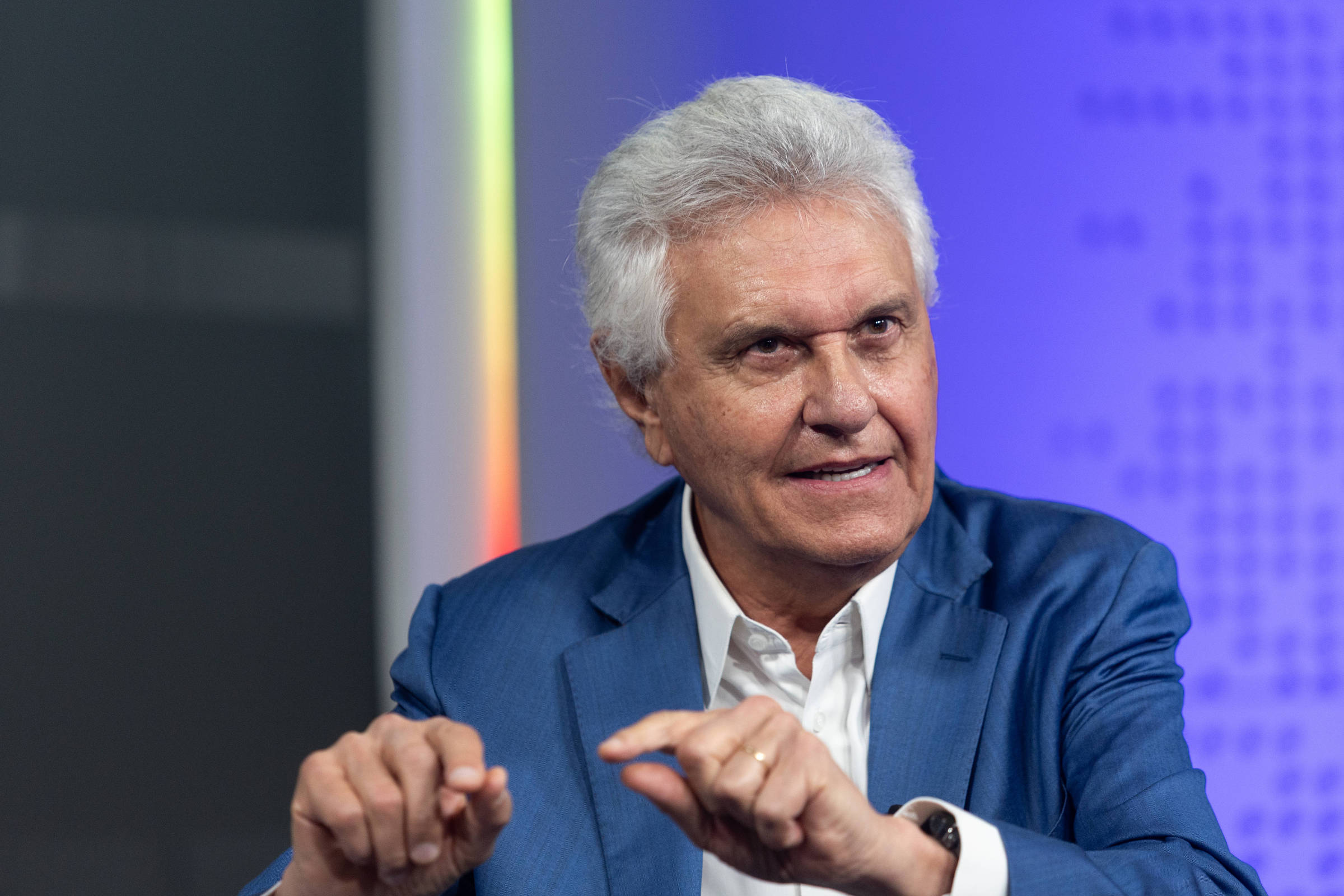 Painel: Com dificuldade nas pesquisas, Caiado é aconselhado a se voltar mais para Goiás