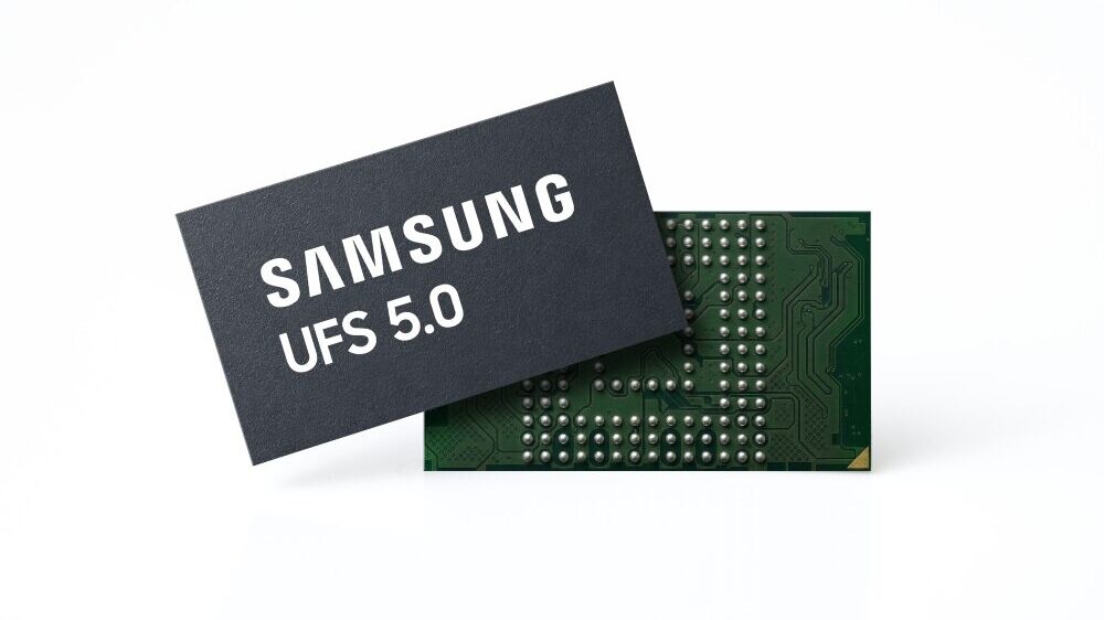 Samsung anuncia UFS 5.0, memória duas vezes mais rápida para IA