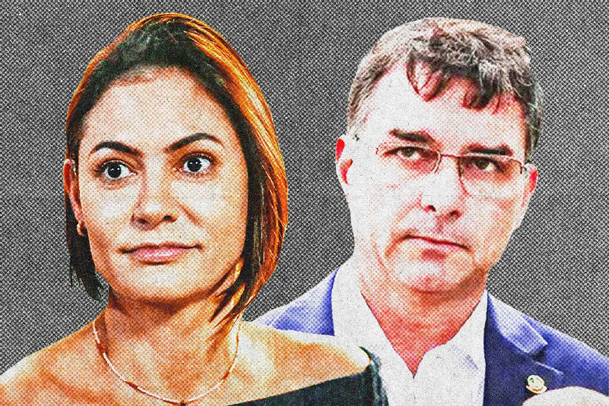 Briga com Michelle deixa de ser ruído e pesa contra Flávio Bolsonaro