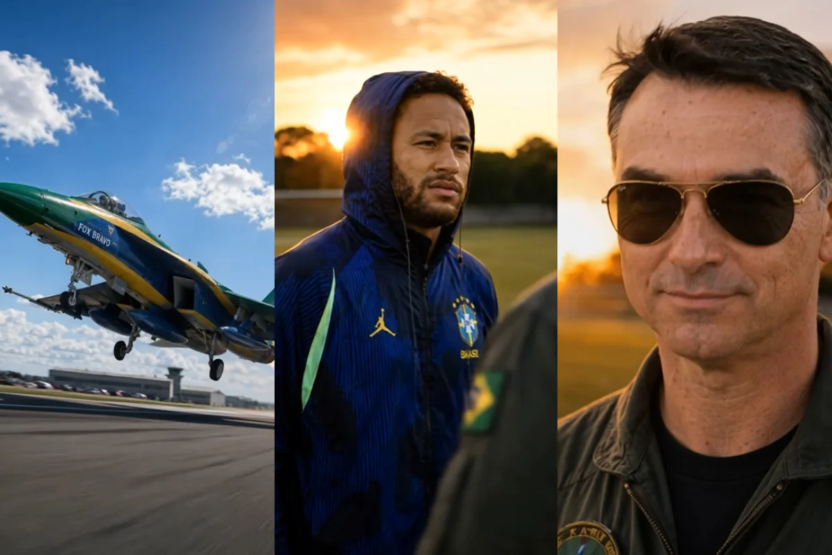 Flávio Bolsonaro "resgata" Neymar em vídeo de IA com alfinetada a Lula