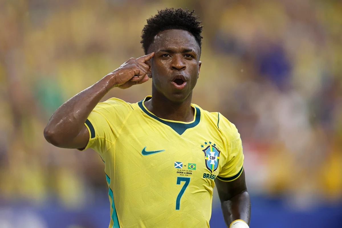 Vini Jr. é o 4° melhor atacante da Copa do Mundo no ranking da Fifa