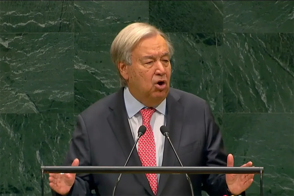 Em discurso na ONU, Guterres faz apelo à paz e cobra uso responsável da IA
