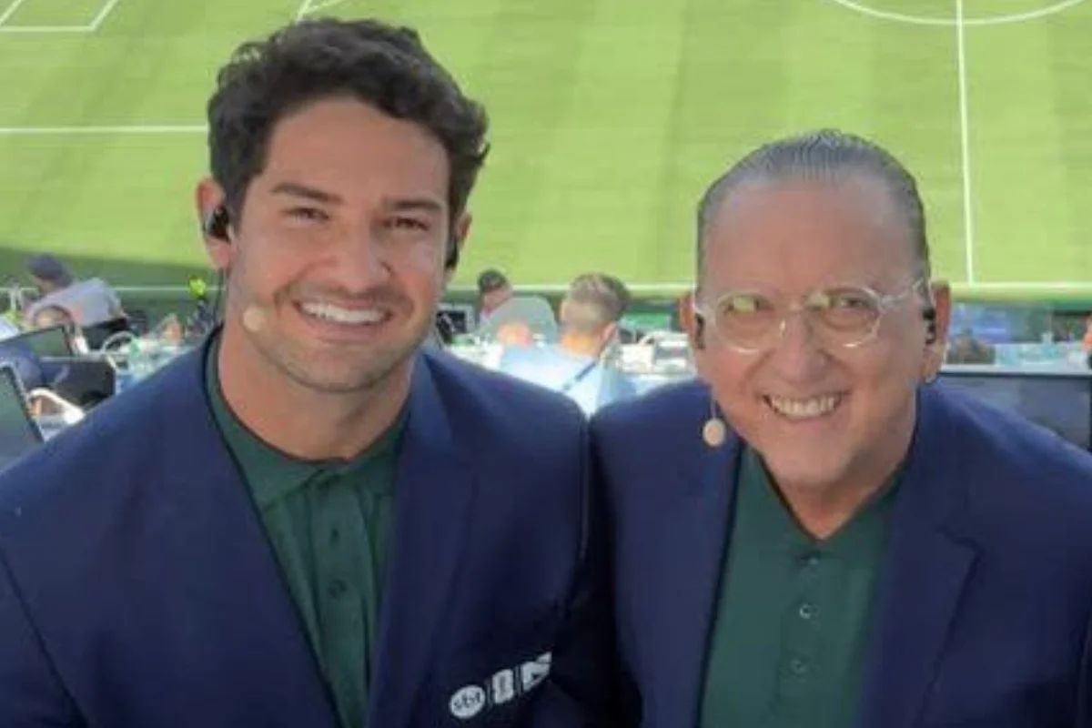Pato ironiza "troca de farpas" com Galvão Bueno em transmissão da Copa