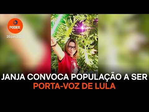 Janja convoca brasileiros a serem “porta-vozes de Lula”