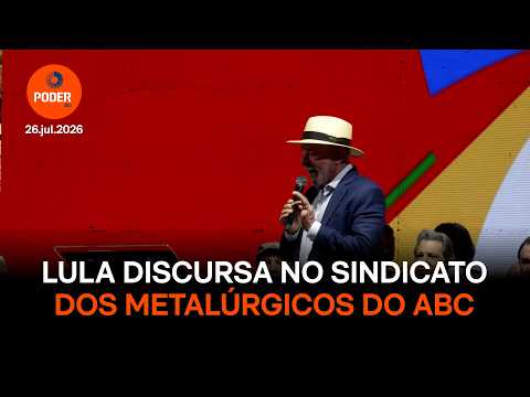 No ABC, Lula pede que metalúrgicos mantenham tradição de luta