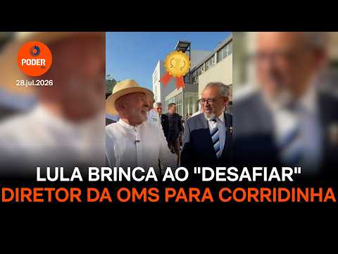 Lula brinca ao “desafiar?