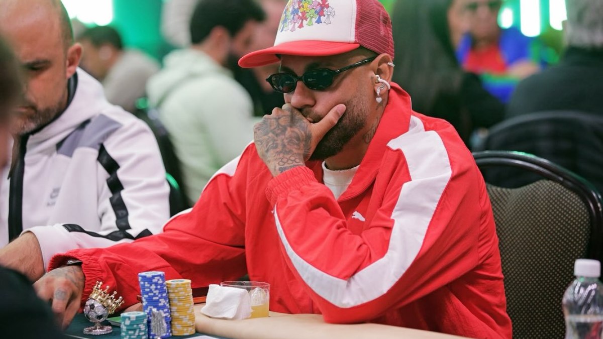 Neymar posta mensagem enigmática após vencer torneio de poker