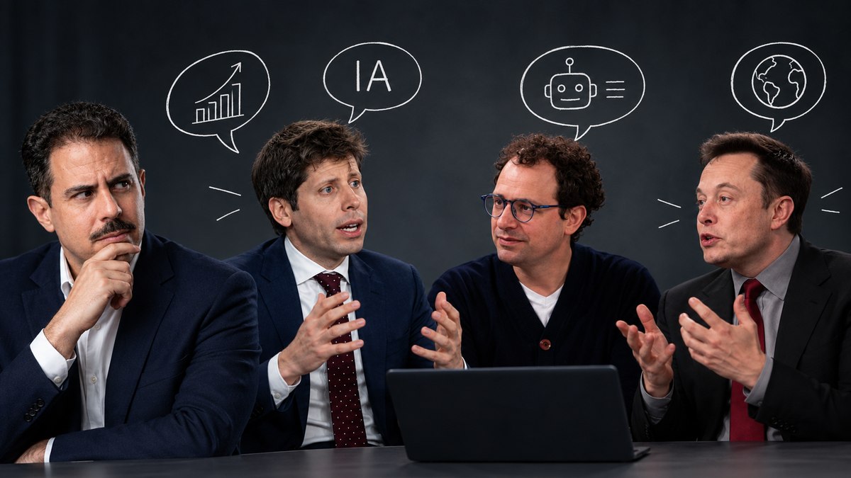 Amodei, Altman e Musk estão preocupados com o futuro?