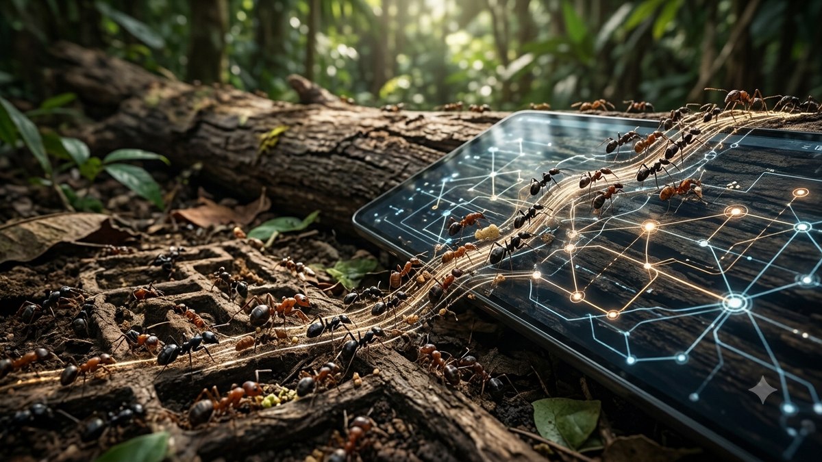 Como as formigas vêm inspirando a programação dos algoritmos