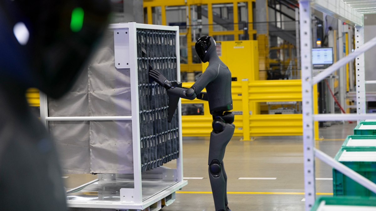 BMW coloca robô humanoide para trabalhar em fábrica