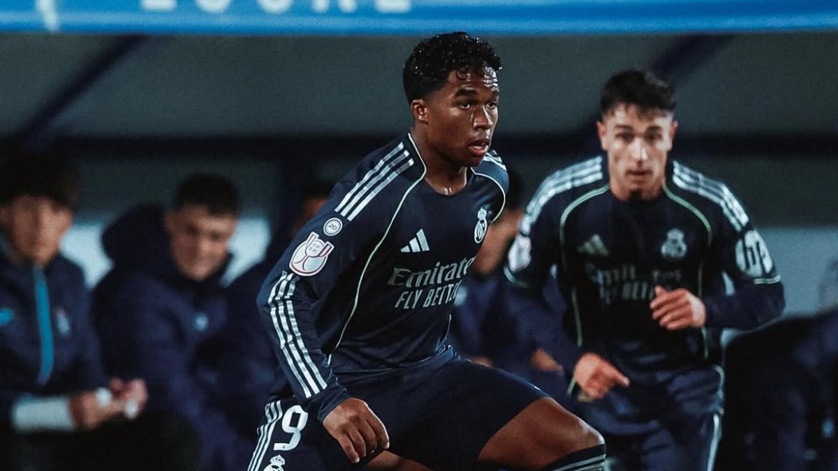 Sonho de gigante inglês, Endrick ganha minutos pelo Real Madrid