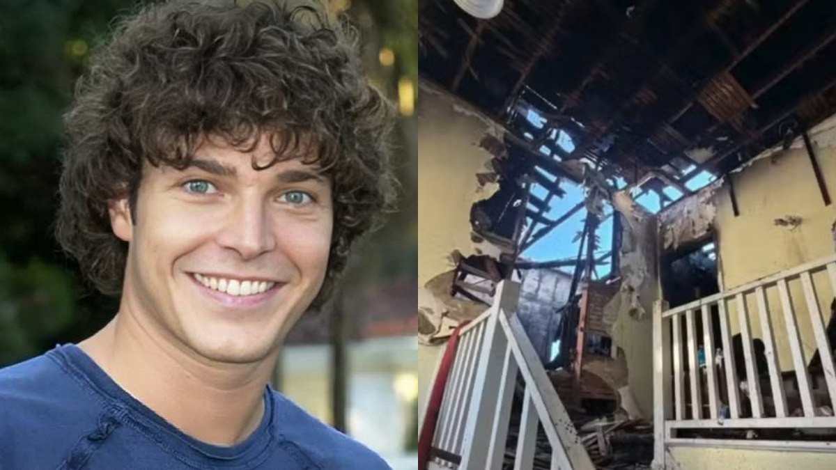 Erik Marmo tem casa destruída pelo fogo e amigos fazem 'vaquinha'