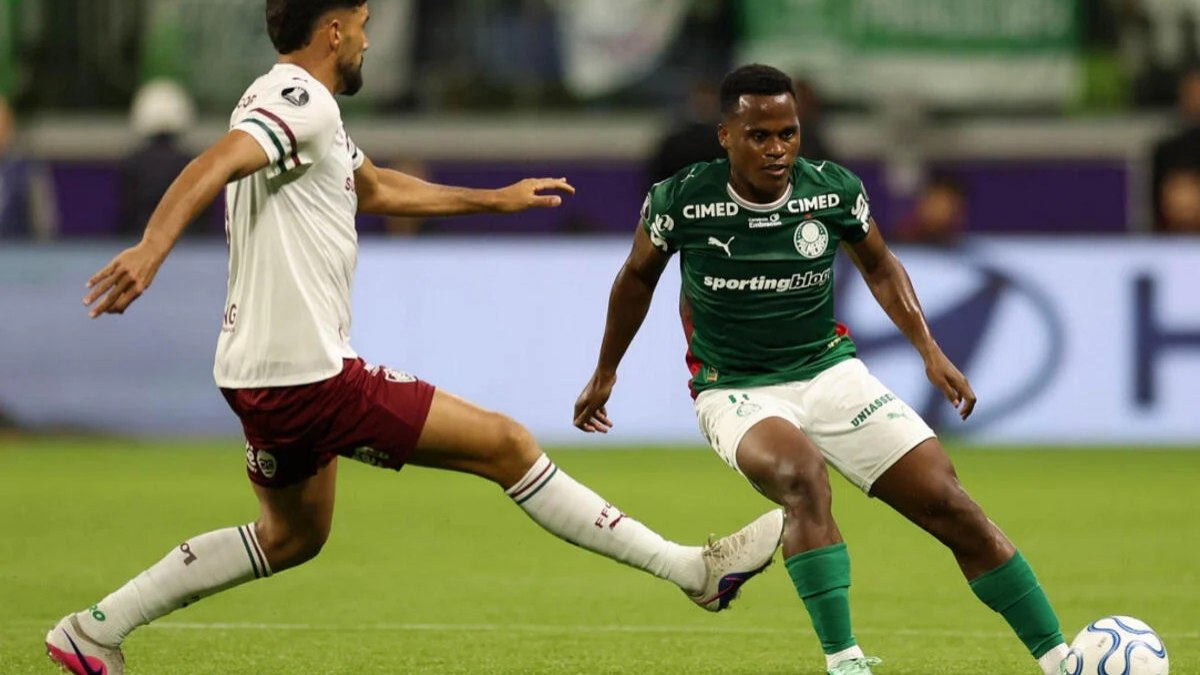 Arias provoca Fluminense após classificação do Palmeiras à final
