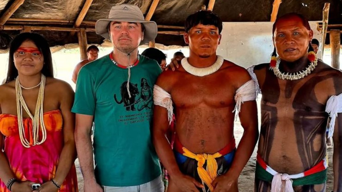 Leonardo DiCaprio expõe viagem pelo Brasil em defesa da Amazônia