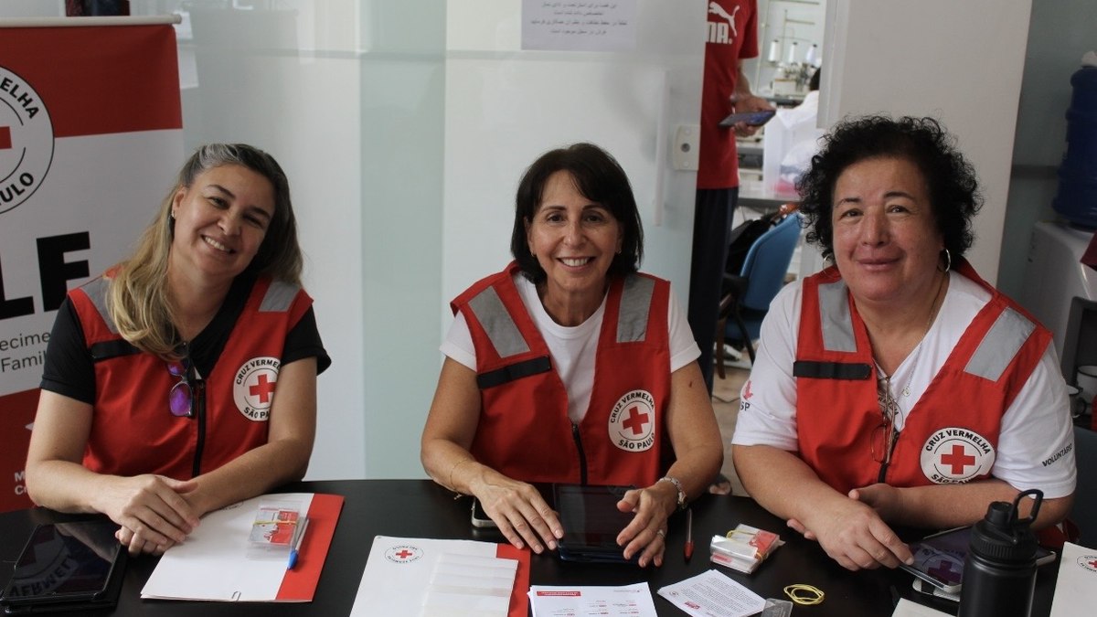 Cruz Vermelha tem programa para restabelecer vínculos
migratórios
