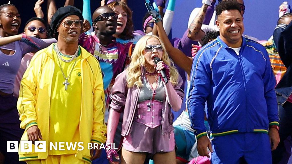 Show do intervalo da final da Copa tem Madonna com Ronaldo e Ronaldinho Gaúcho e homenagem a Pelé