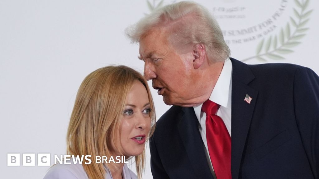 A briga pública cada vez mais acirrada entre Trump e premiê da Itália