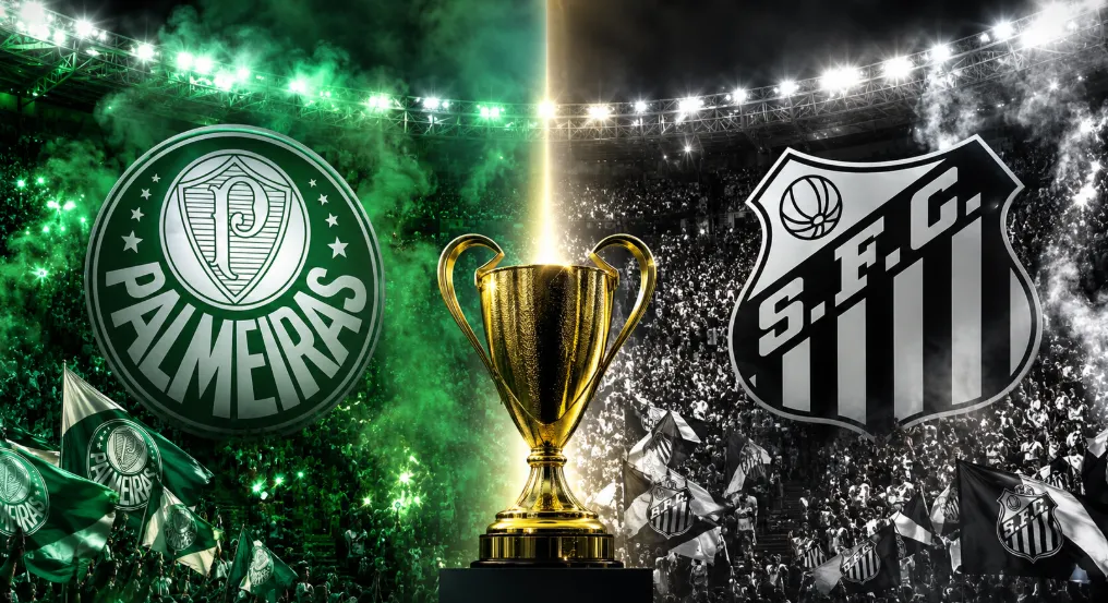 Por que Palmeiras x Santos terá torcida única na Copa do Brasil? Entenda