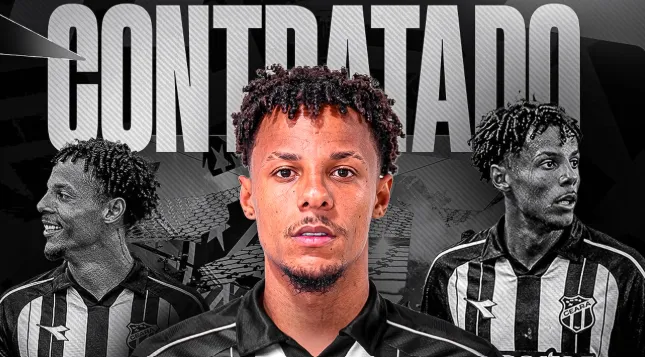 Ceará anúncia Rian Santana, artilheiro da Série D