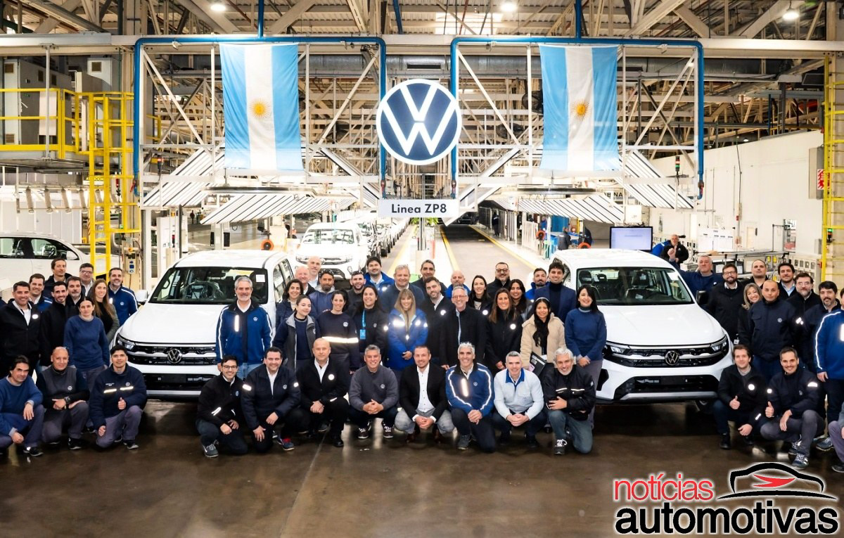 Na Argentina, a Volkswagen fecha um marco raro entre picapes médias: a Amarok sai de Pacheco com 800.000 unidades produzidas