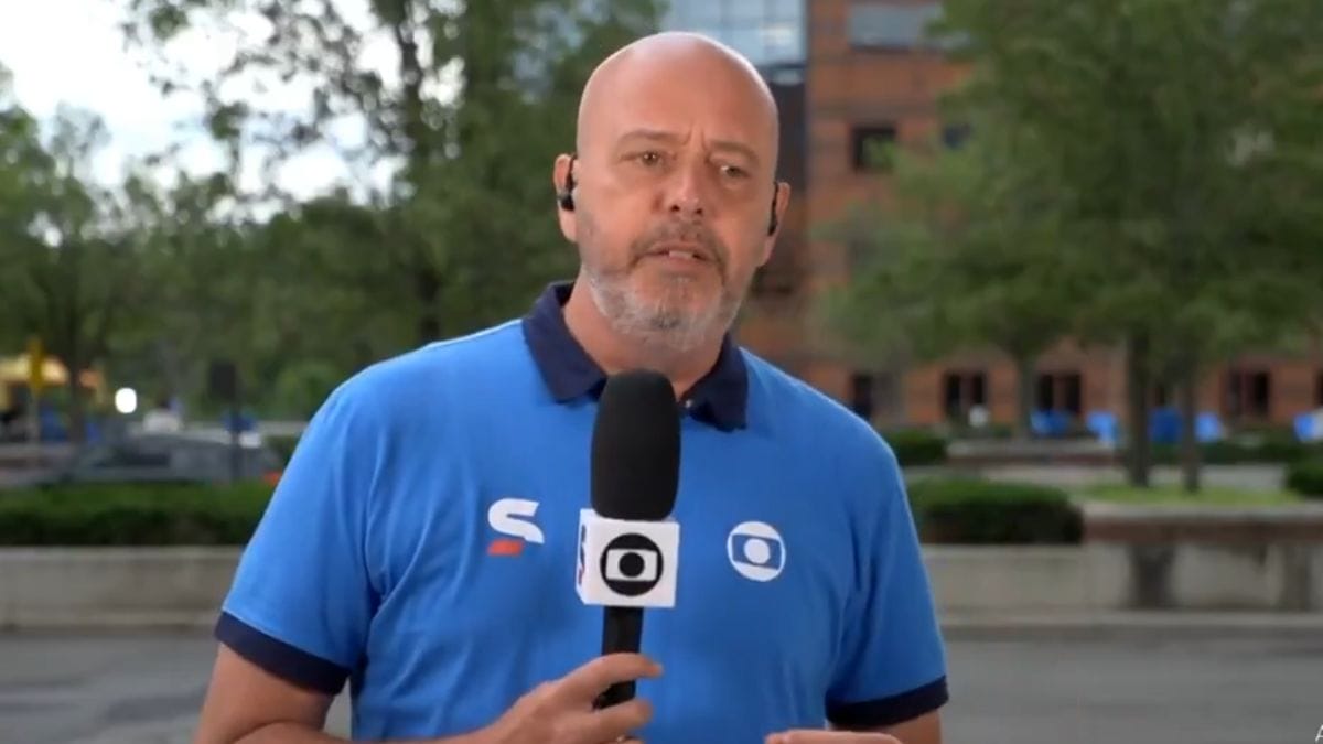 O que aconteceu com Alex Escobar durante entrada ao vivo na Globo
